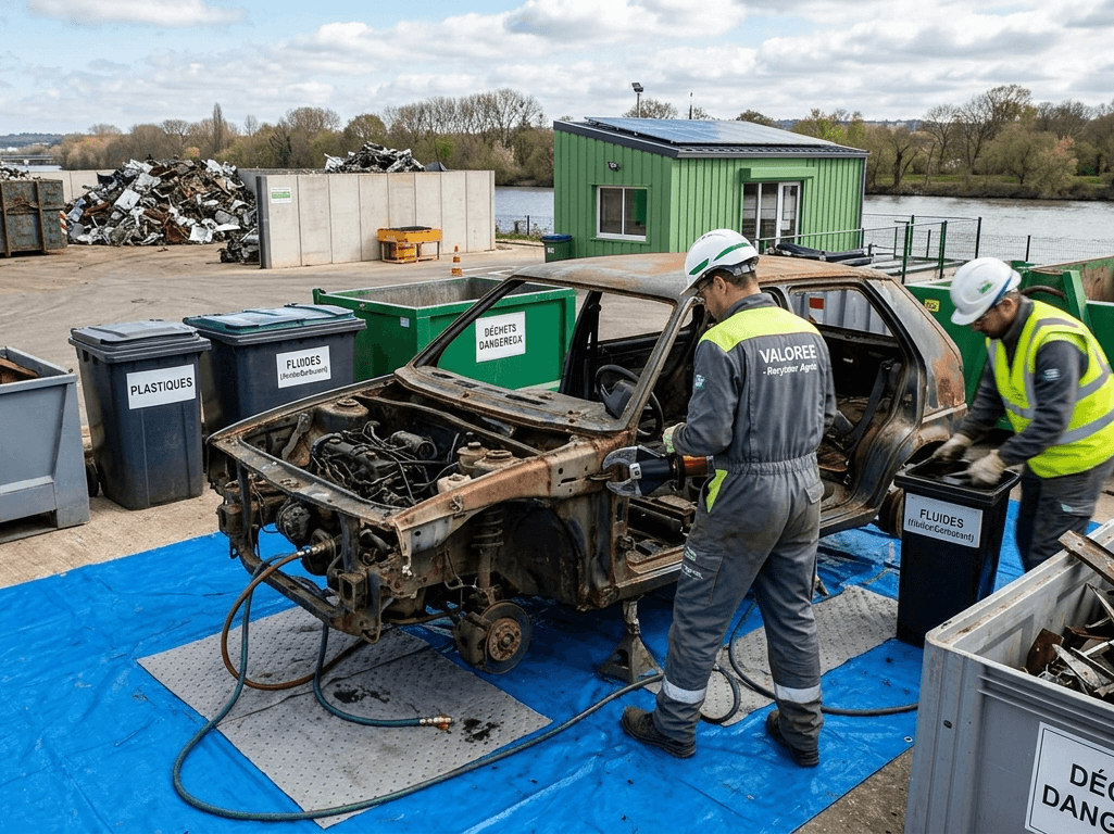 Destruction d'épave à Draveil : quelle société respectueuse de l'environnement