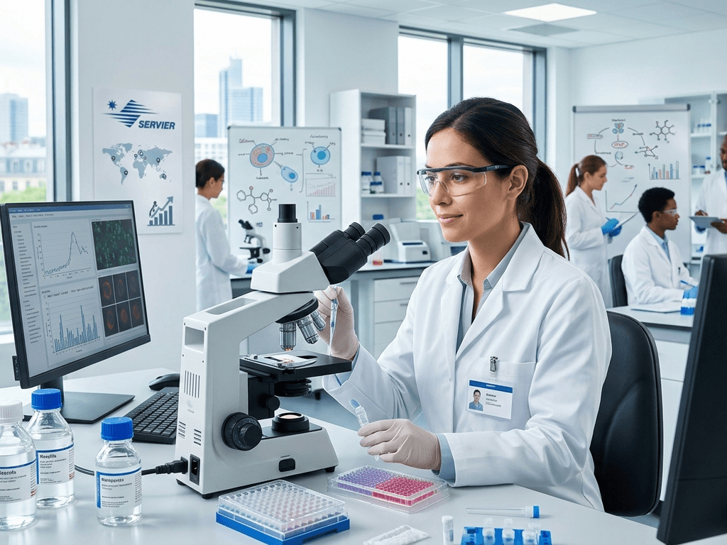 Découvrez les offres d'emplois à l'international que vous proposent les laboratoires SERVIER.
