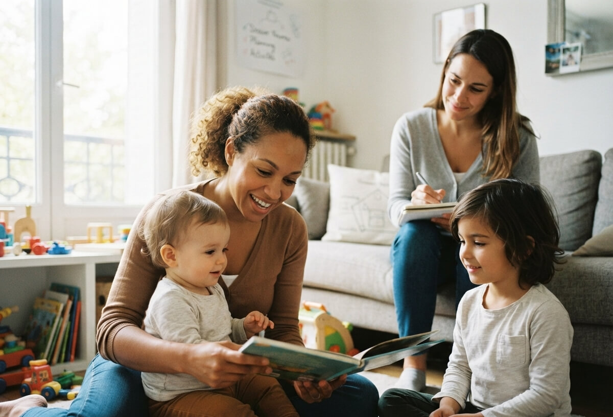 baby-sitter à domicile