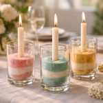 découvrez les meilleures astuces pour décorer votre table avec des bougies de sable et créer une ambiance chaleureuse et élégante lors de vos repas.